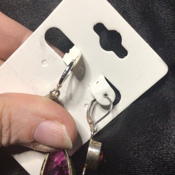 Quasar Earrings sterling silver - Picture 3 of 3